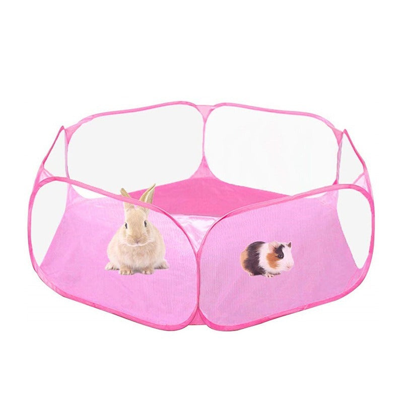 Portable Pet Playpen – Pink, Blue, or Black