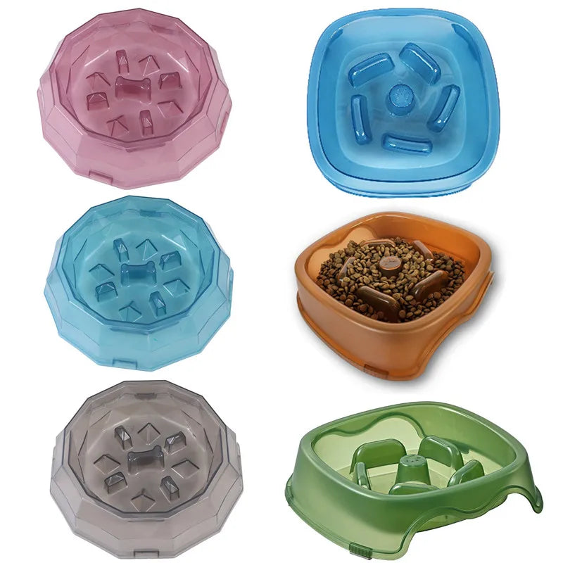 Slow Feeder Pet Bowl – Anti-Choke & Non-Slip Design