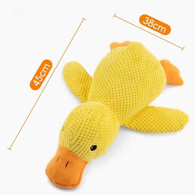 Pet Plush Duck Chew Toy