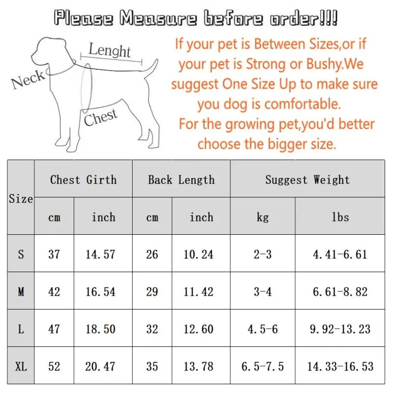 Pet Dog Clothes – Soft Pajamas / Daily Wear