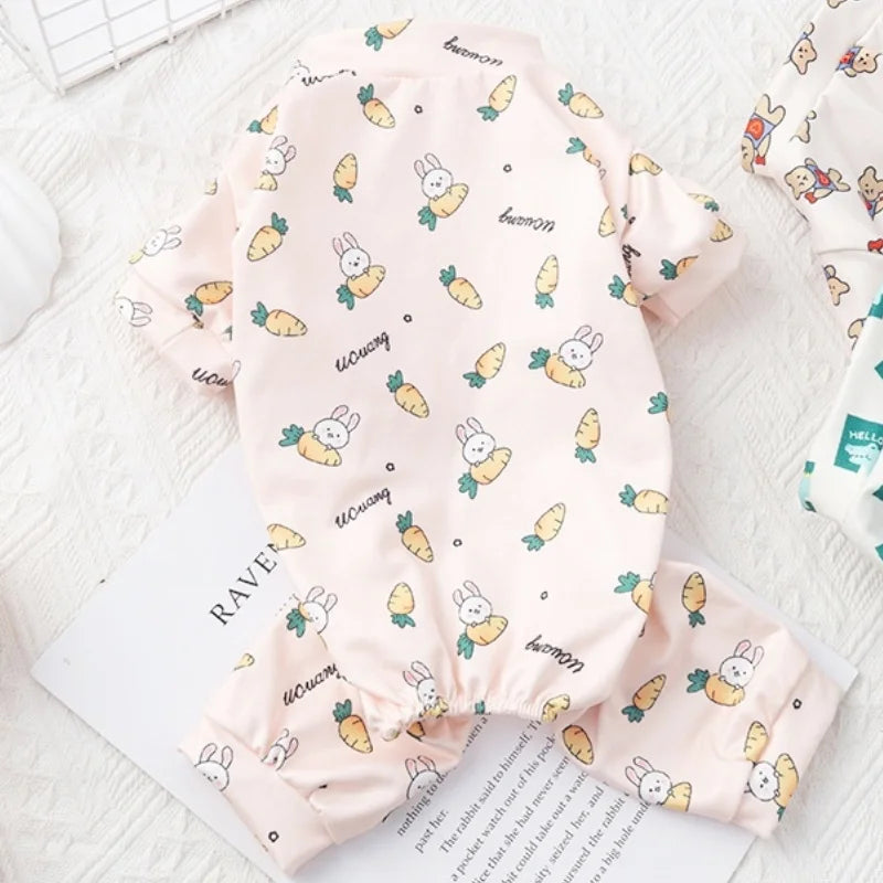 Pet Dog Clothes – Soft Pajamas / Daily Wear