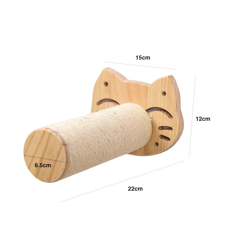 Wall-Mounted Cat Climbing Shelves & Tree