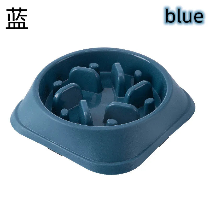 Slow Feeder Pet Bowl – Anti-Choke & Non-Slip Design