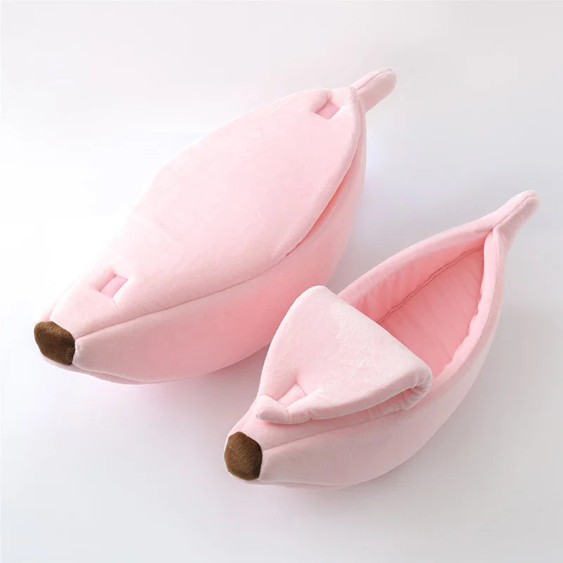 Banana Cat Bed – Funny & Cozy Hideaway