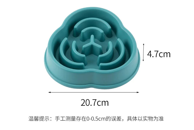 Slow Feeder Pet Bowl – Anti-Choke & Non-Slip Design