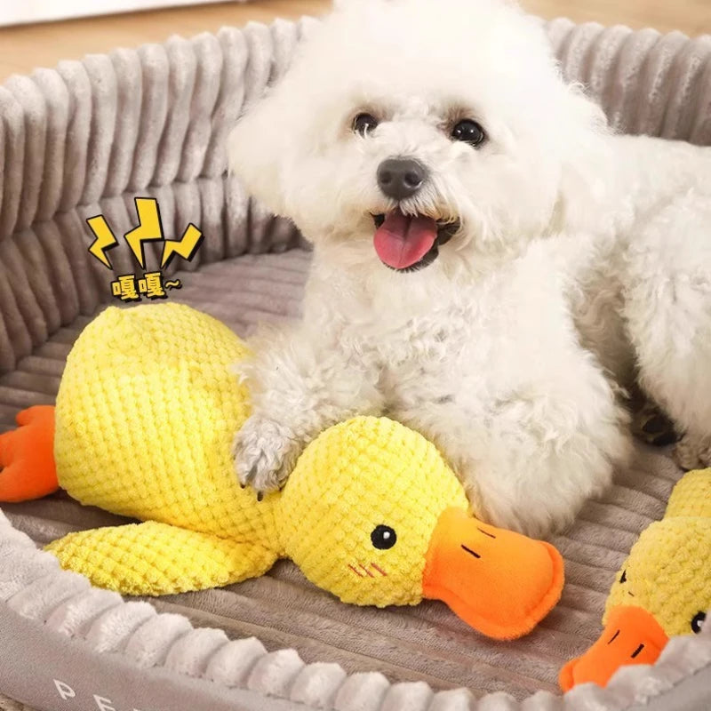 Pet Plush Duck Chew Toy