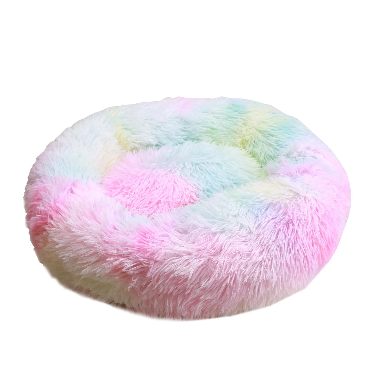 Ultra-Calming Round Plush Bed