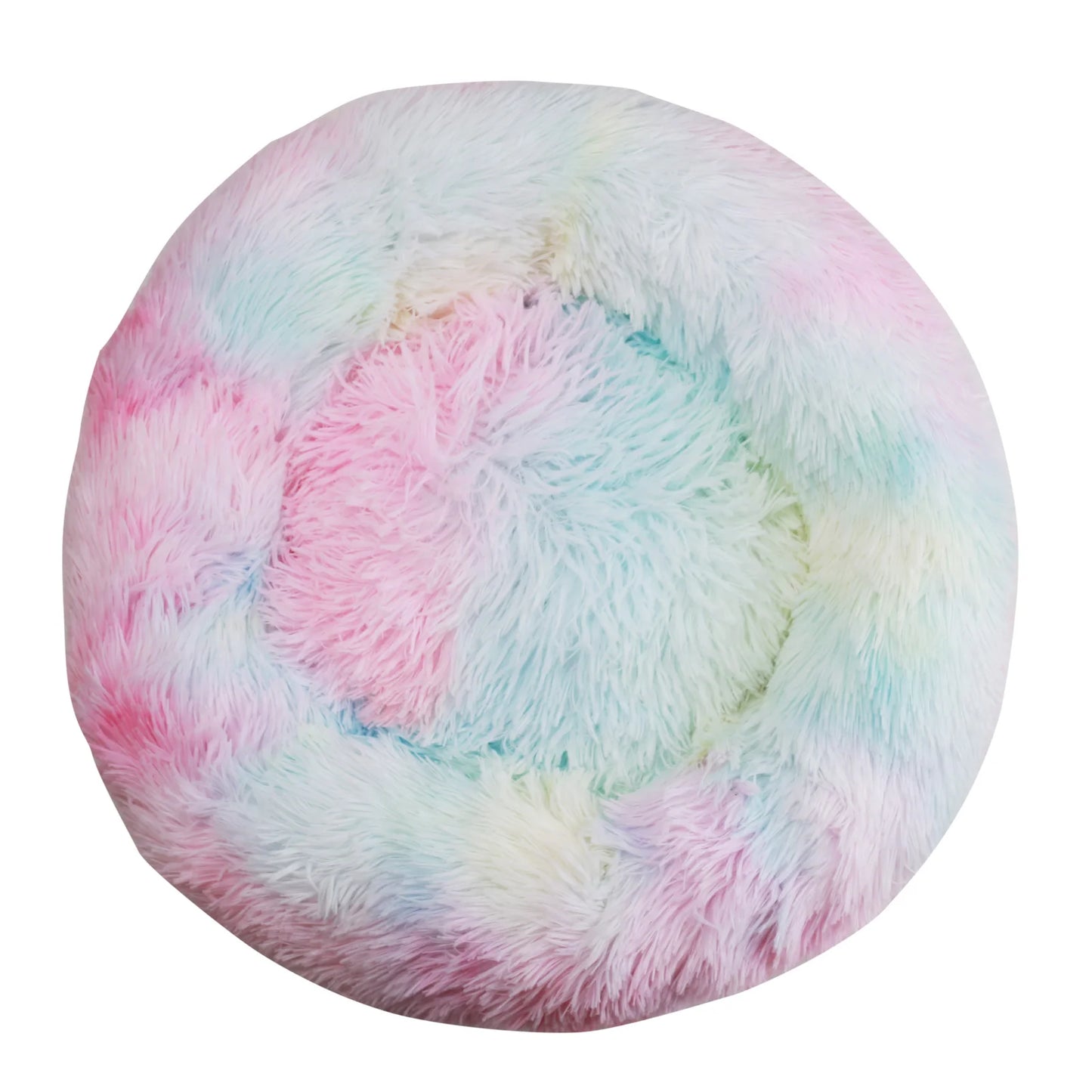 Ultra-Calming Round Plush Bed