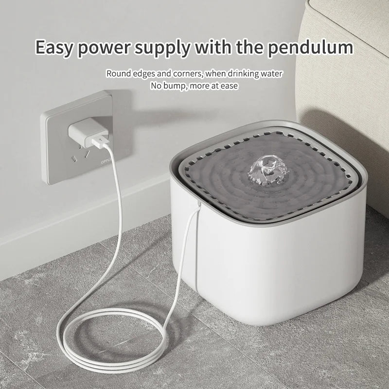 3L Automatic Pet Water Fountain β Fresh, Flowing Water for Happy Pets