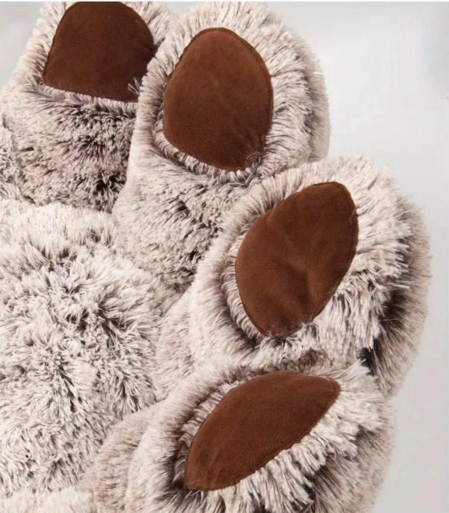 Plush Sofa-Style Pet Bed