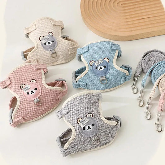 Undershirt Style Pet Leash & Harness Set