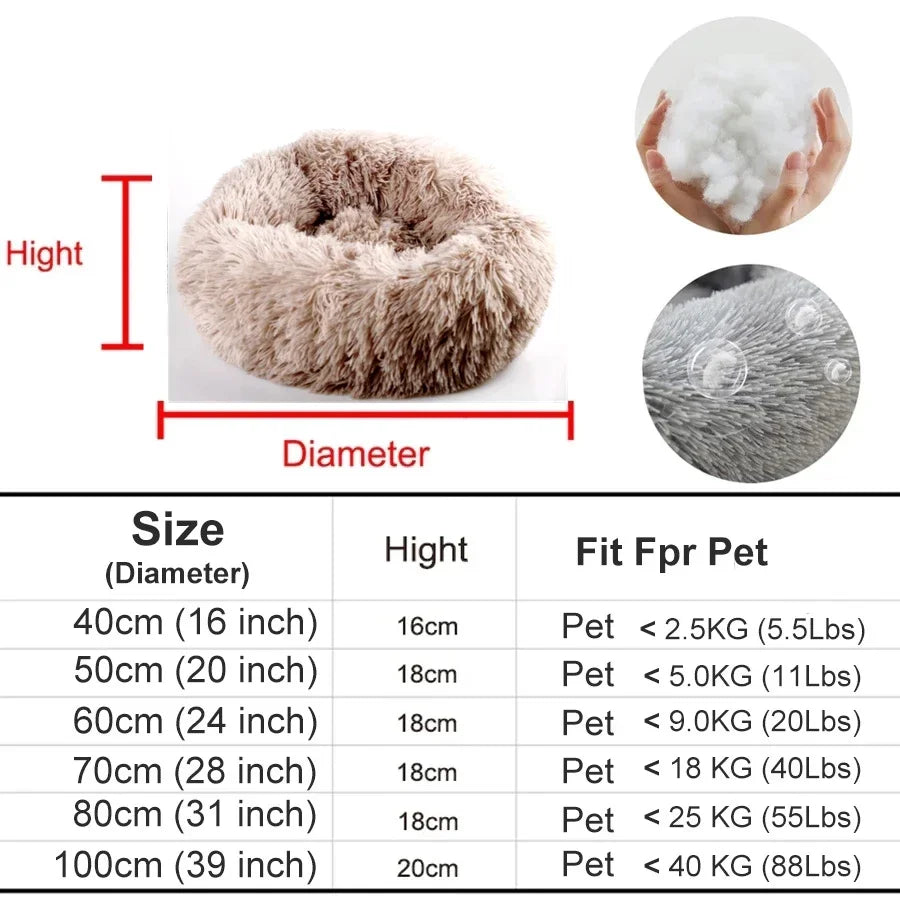 Classic Calming Donut Bed