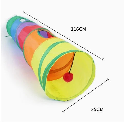 Cat Tunnel 3-Way Collapsible Play Tube