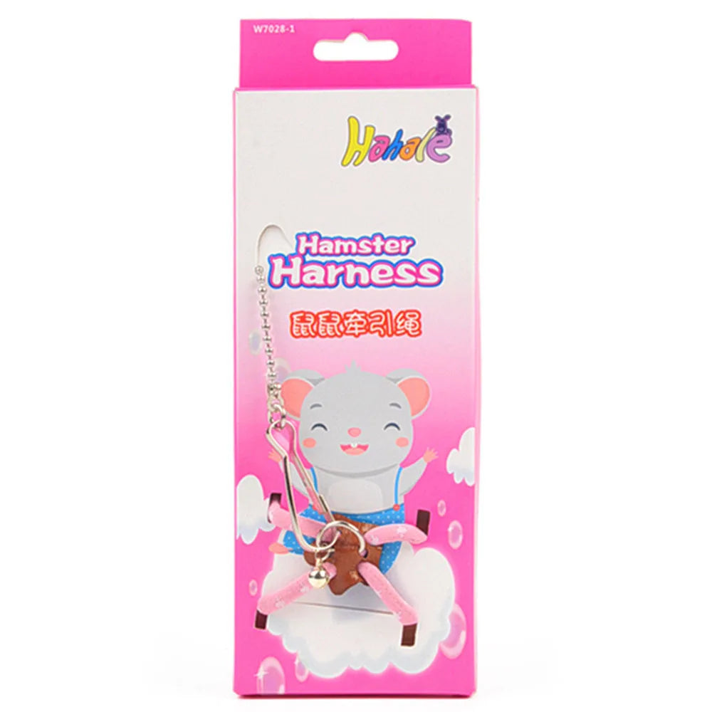 Small Animal Leash & Harness – Adjustable for Guinea Pigs, Hamsters & Ferrets