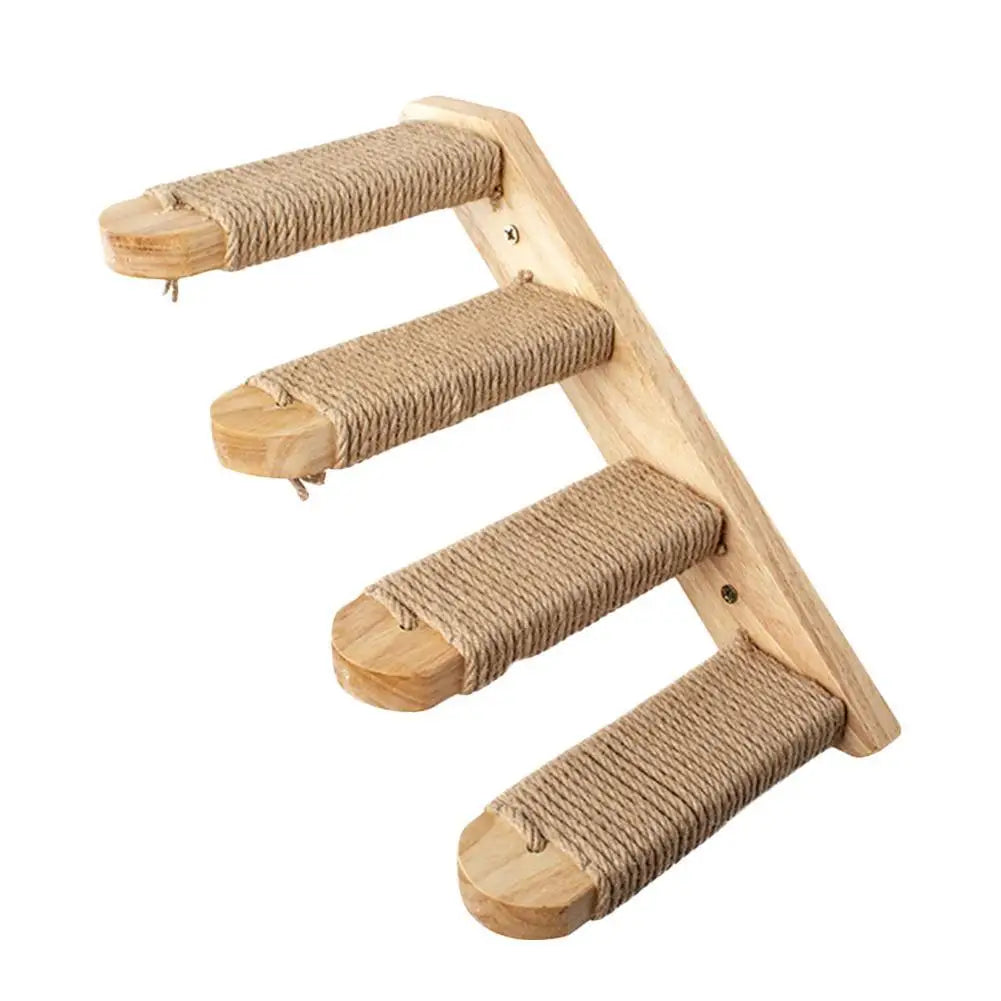 Wall-Mounted Cat Climbing Shelves & Tree