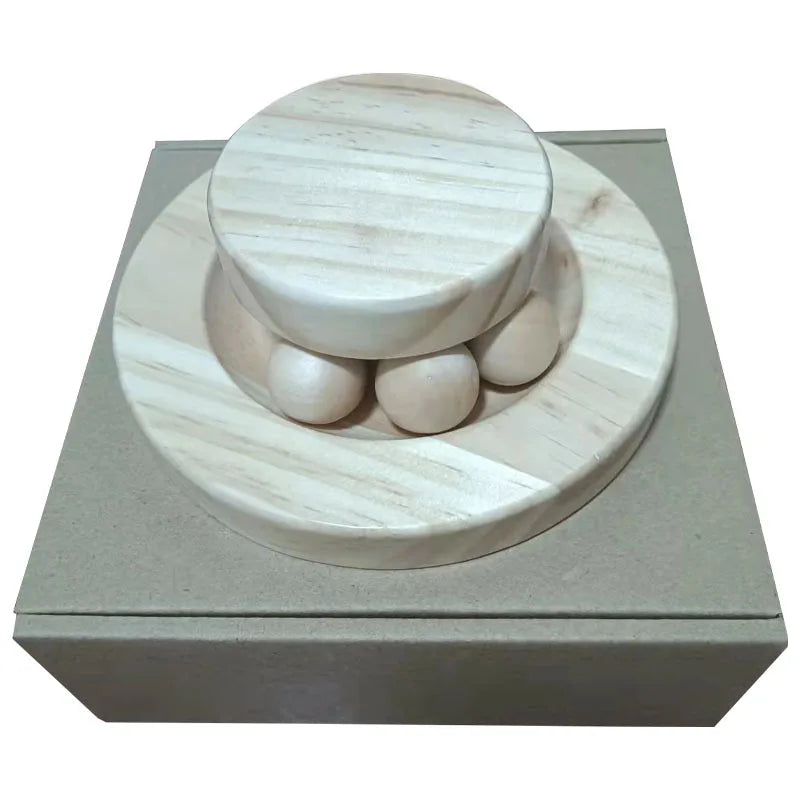 Wooden Cat Toy Tower – 2/3 Levels