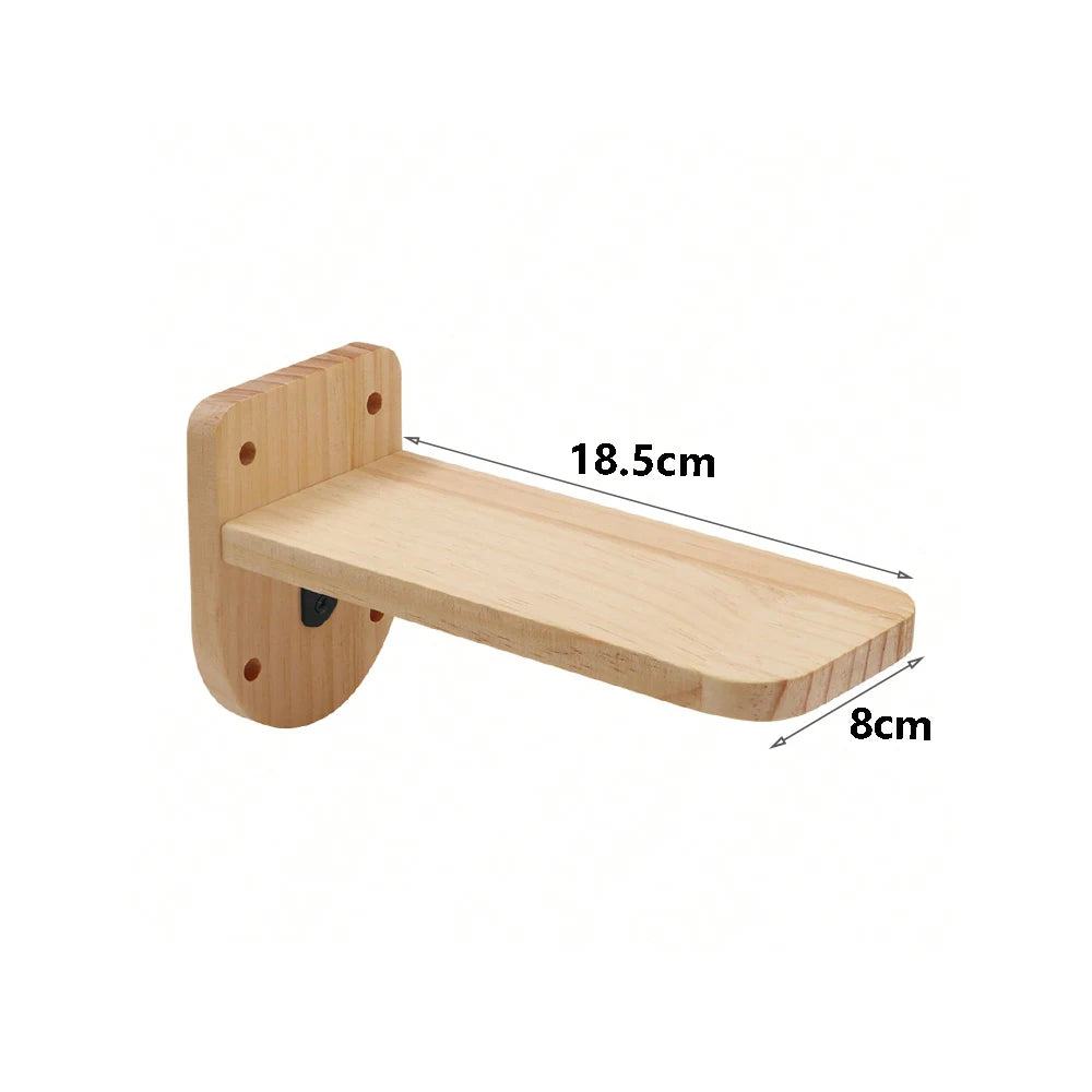 Wall-Mounted Cat Climbing Shelves & Tree