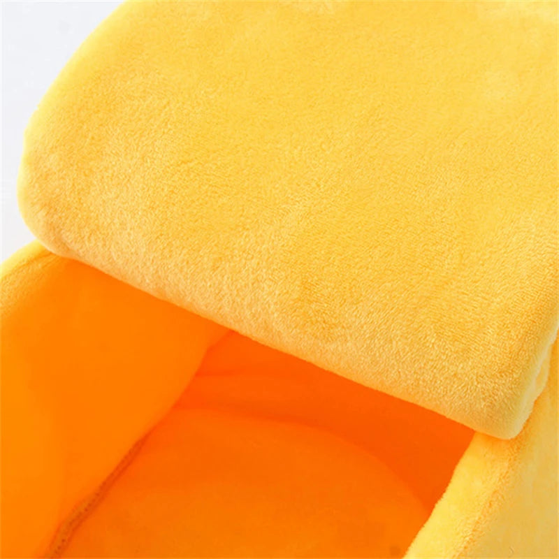 Banana Cat Bed – Funny & Cozy Hideaway