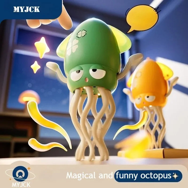 Dancing Squid Electronic Toy - Rechargeable Interactive Pet Entertainment