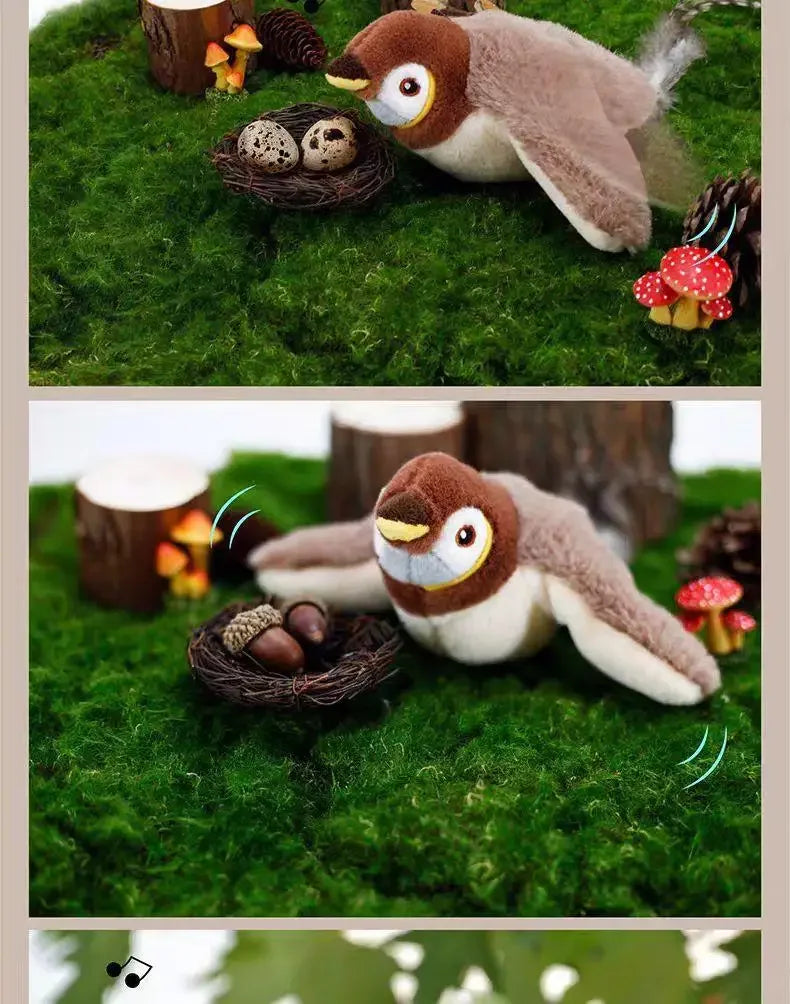 Hot Cat Interactive Electric Pat Bird Toy