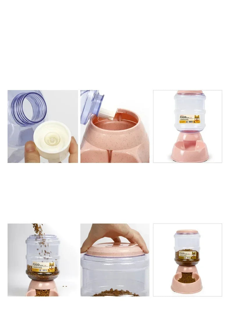 Automatic Pet Feeder & Water Dispenser - Bundle & Save - 10% Off When You Buy 2+