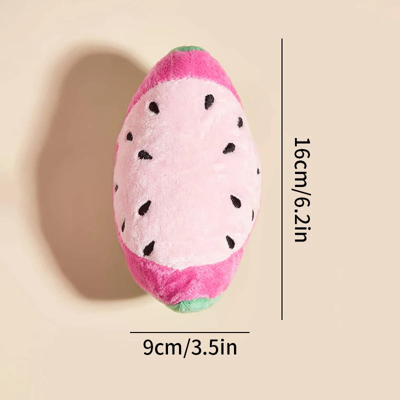 Watermelon Plush Toy - Soft, Cuddly & Fun