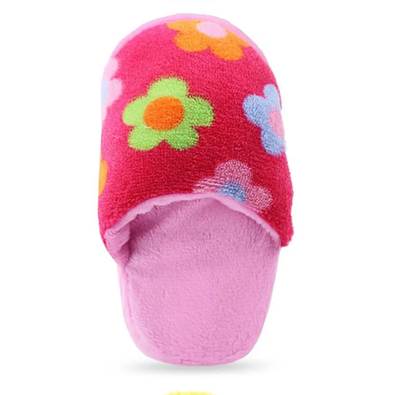 Pet Toys Squeaker Plush Slipper & Ball Combo