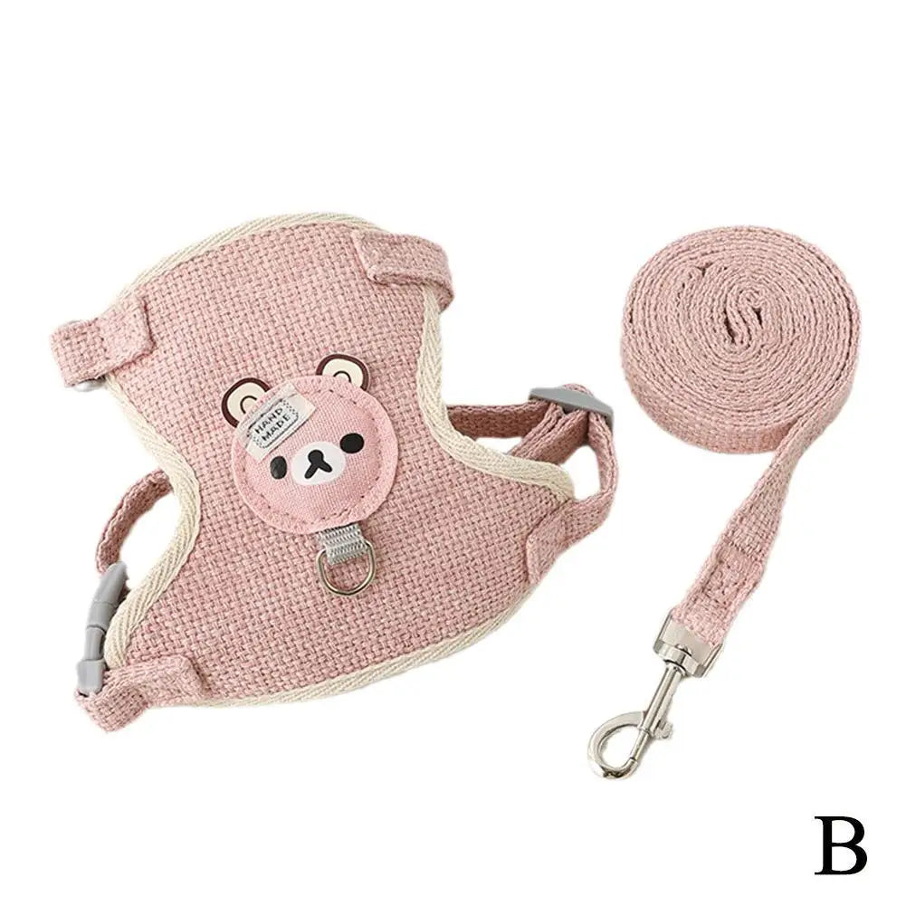 Undershirt Style Pet Leash & Harness Set