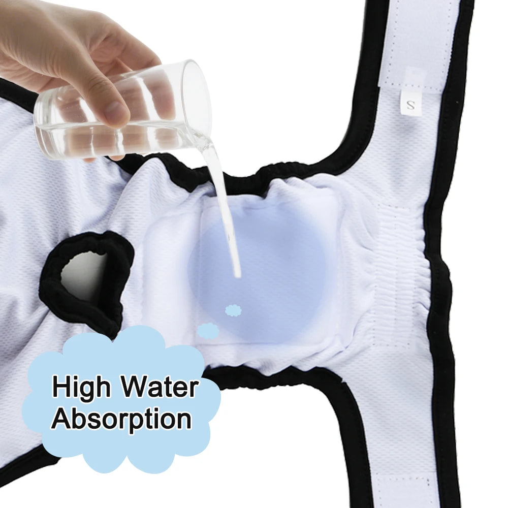 Reusable Pet Training Pants – Washable & Adjustable Pet Nappies - Bundle & Save - 15% Off When You Buy 3+