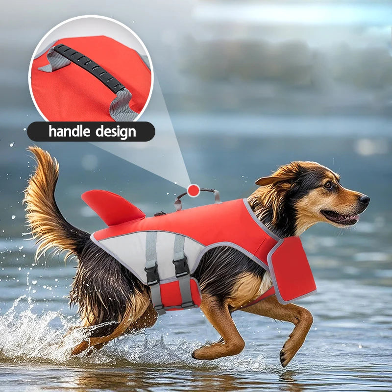 Shark Fin Dog Life Jacket