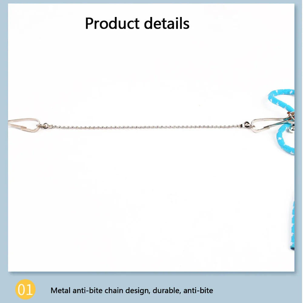 Small Animal Leash & Harness – Adjustable for Guinea Pigs, Hamsters & Ferrets