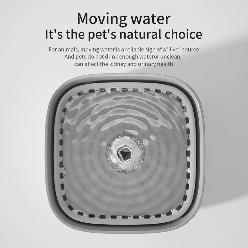 3L Automatic Pet Water Fountain β Fresh, Flowing Water for Happy Pets