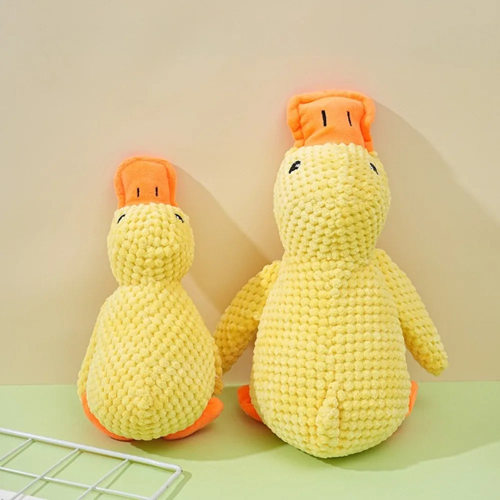 Pet Plush Duck Chew Toy