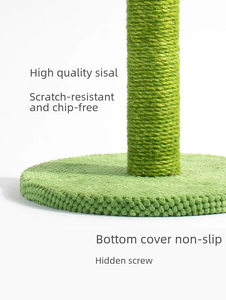 Cactus Cat Climbing Tower & Scratching Post