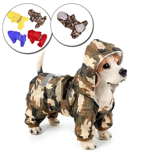 Pet Dog Raincoat – Outdoor Waterproof Jacket