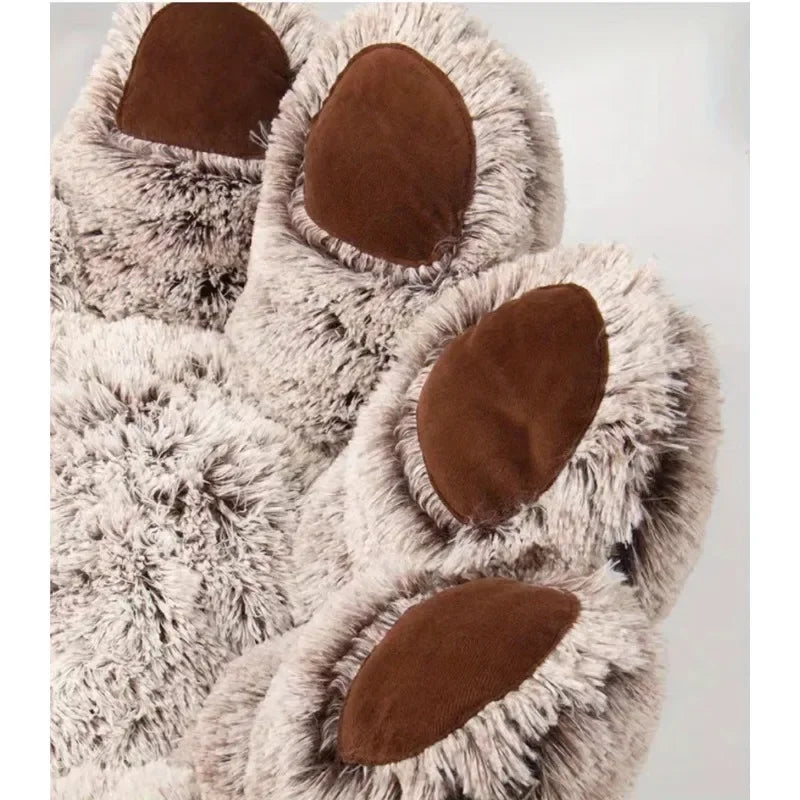 Plush Sofa-Style Pet Bed