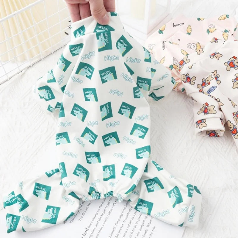 Pet Dog Clothes – Soft Pajamas / Daily Wear