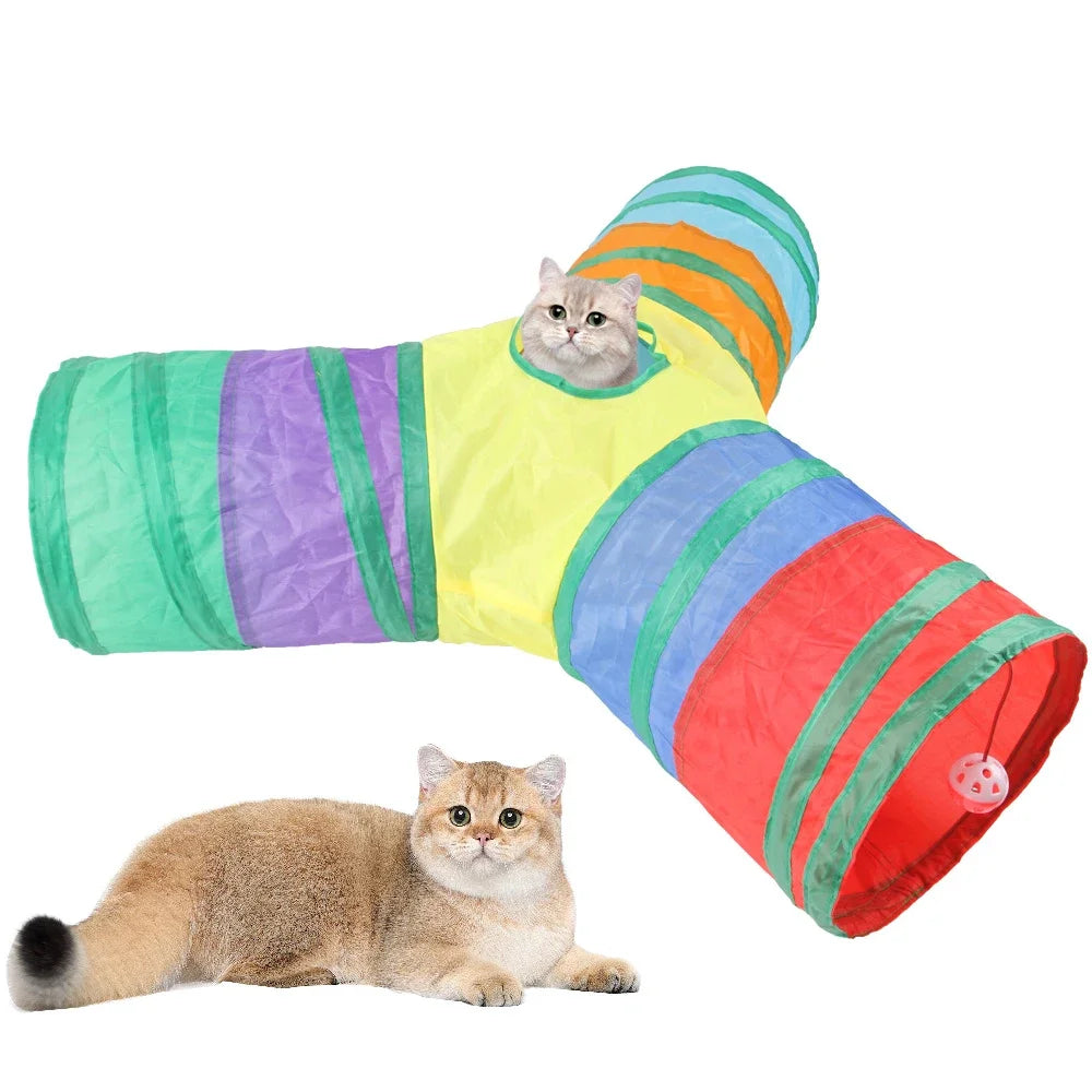 Cat Tunnel Collapsible Play Tube