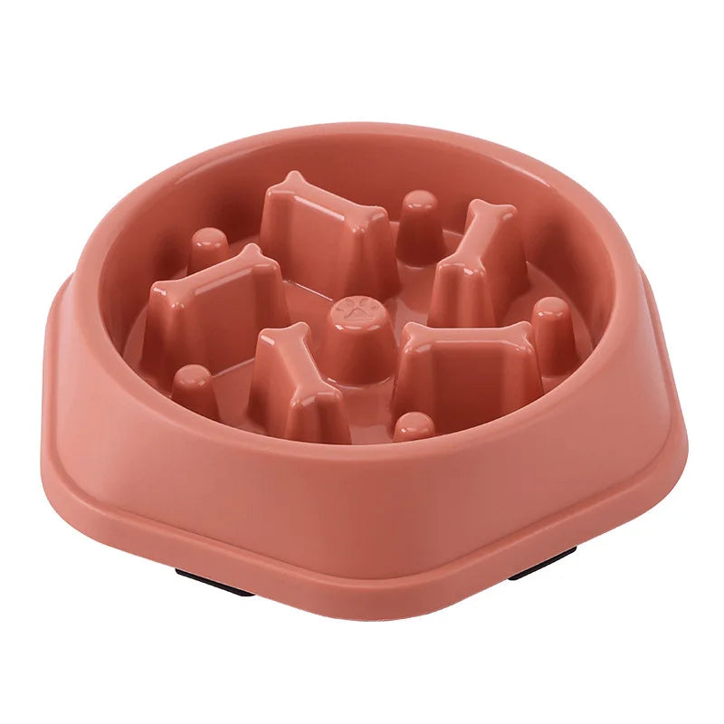 Slow Feeder Pet Bowl – Anti-Choke & Non-Slip Design