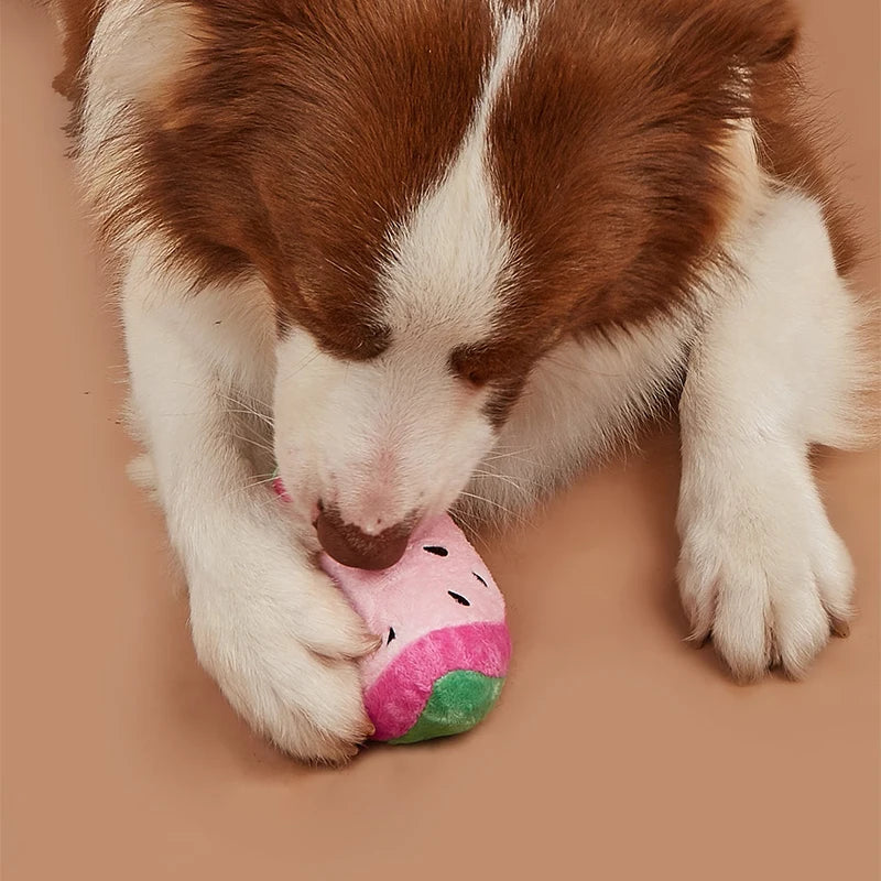 Watermelon Plush Toy - Soft, Cuddly & Fun