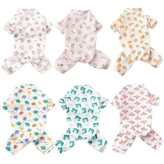 Pet Dog Clothes – Soft Pajamas / Daily Wear