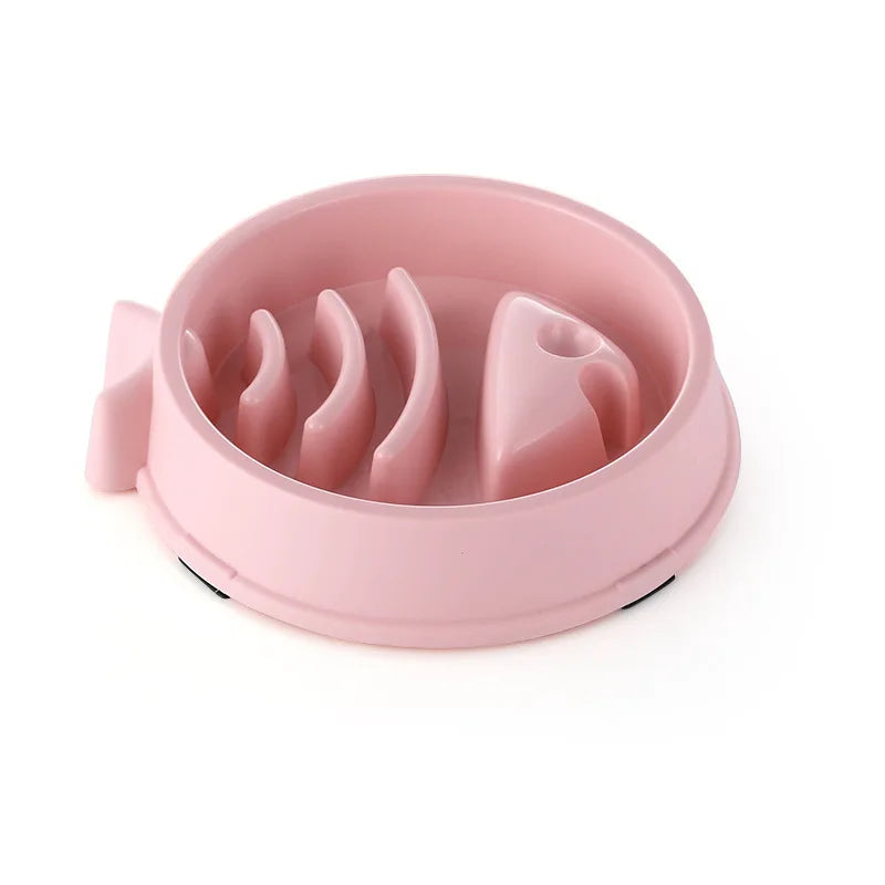 Slow Feeder Pet Bowl – Anti-Choke & Non-Slip Design