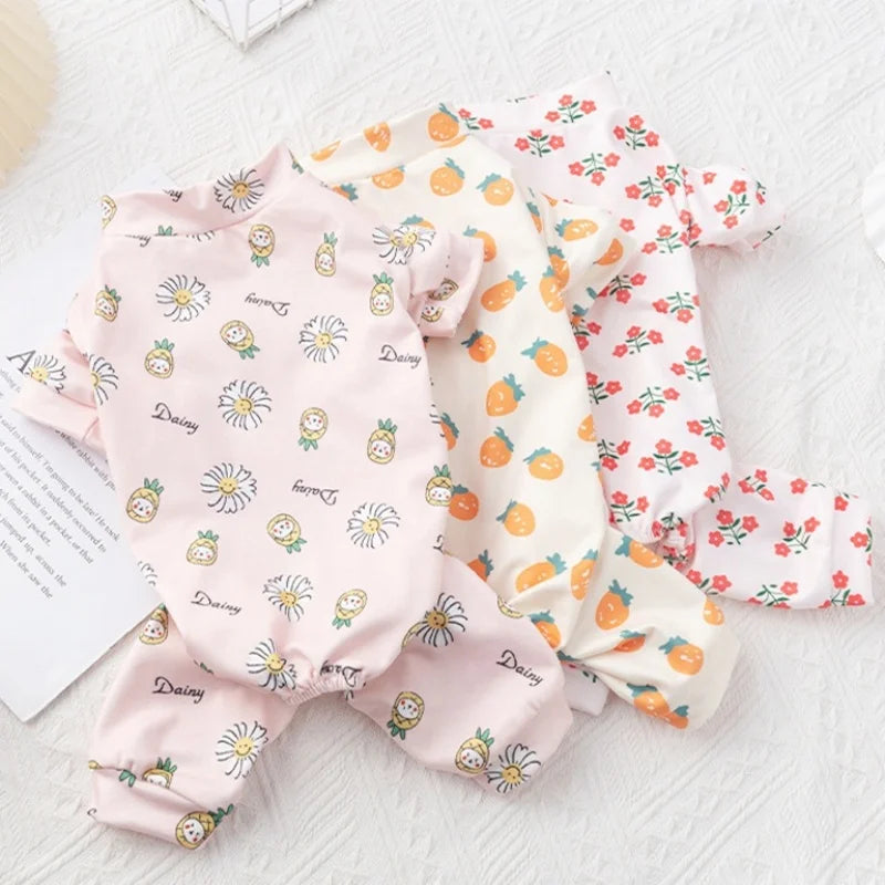 Pet Dog Clothes – Soft Pajamas / Daily Wear