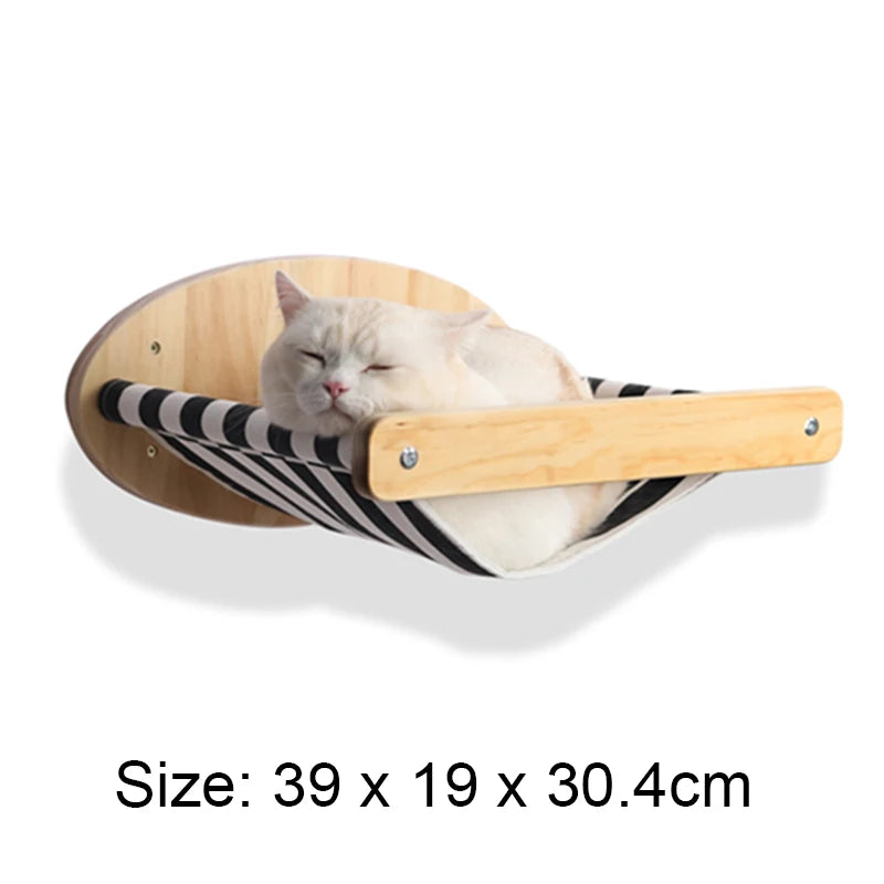 Wall-Mounted Cat Climbing Shelves & Tree