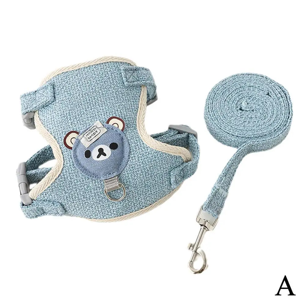 Undershirt Style Pet Leash & Harness Set