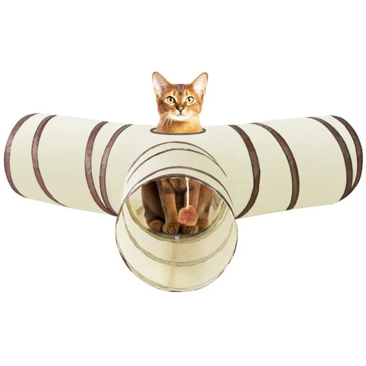 Cat Tunnel 3-Way Collapsible Play Tube
