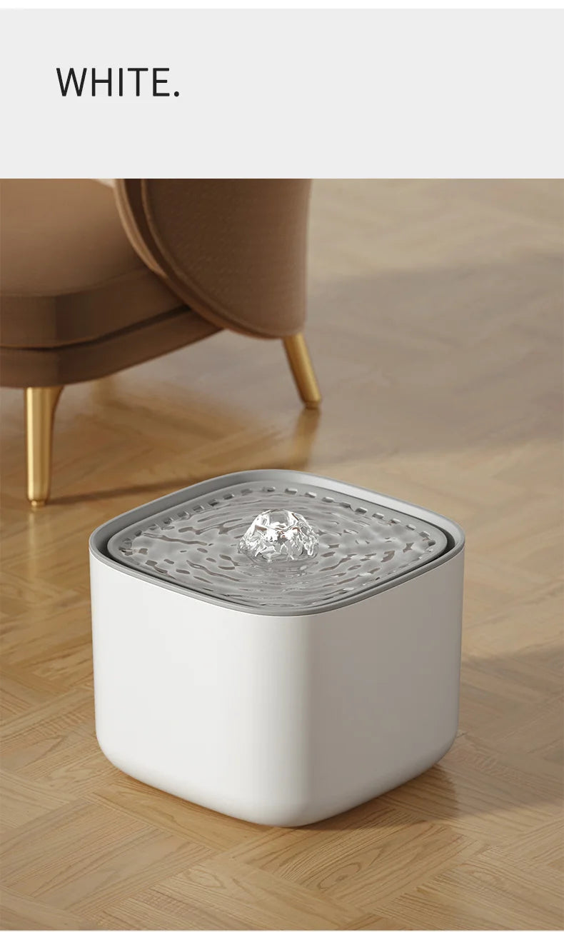 3L Automatic Pet Water Fountain β Fresh, Flowing Water for Happy Pets