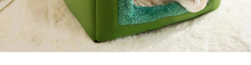 Foldable Dog House Bed