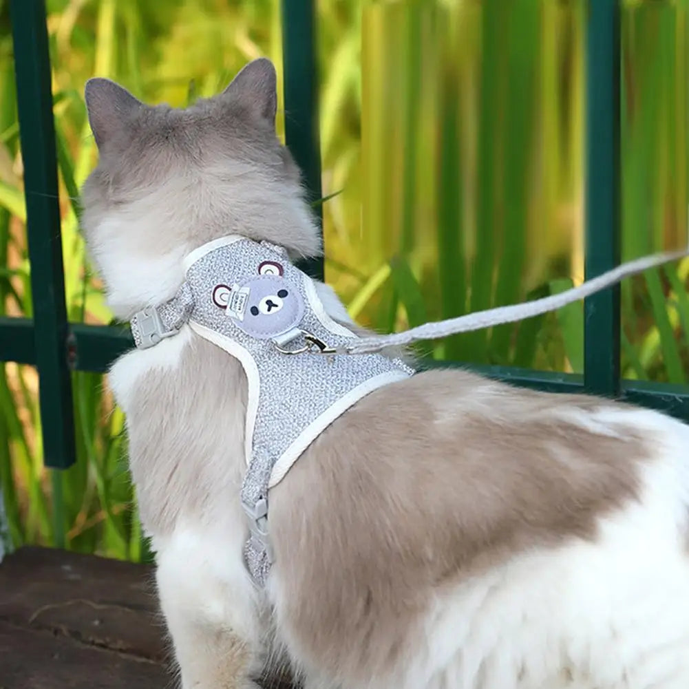 Undershirt Style Pet Leash & Harness Set
