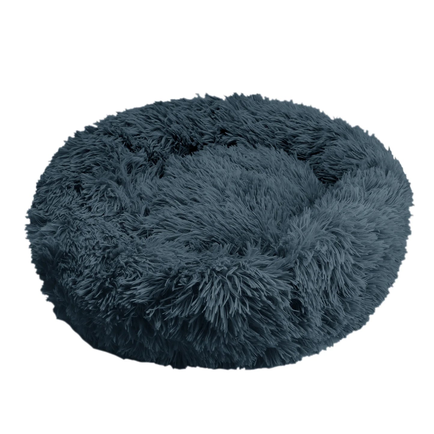 Ultra-Calming Round Plush Bed